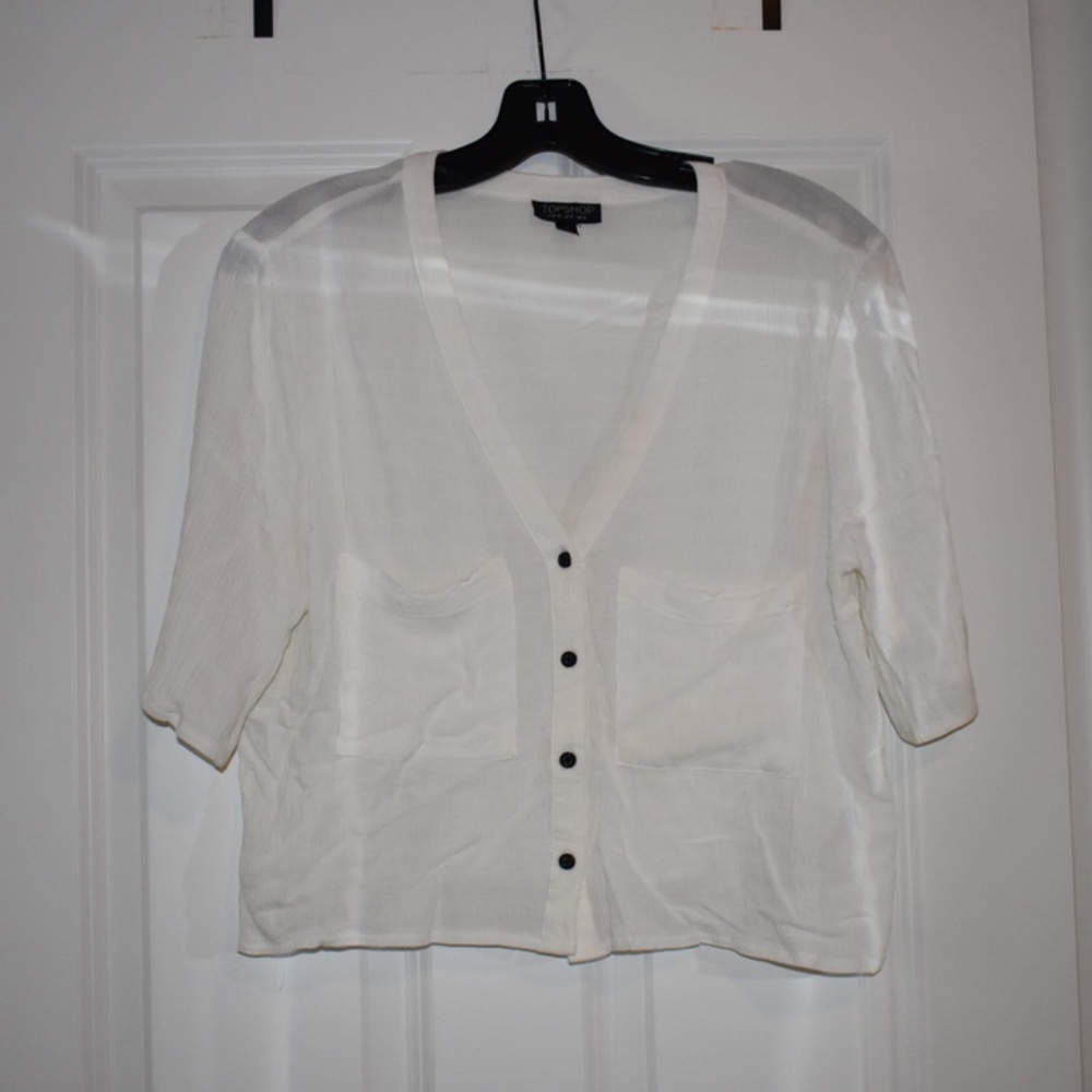 TOPSHOP White Blouse